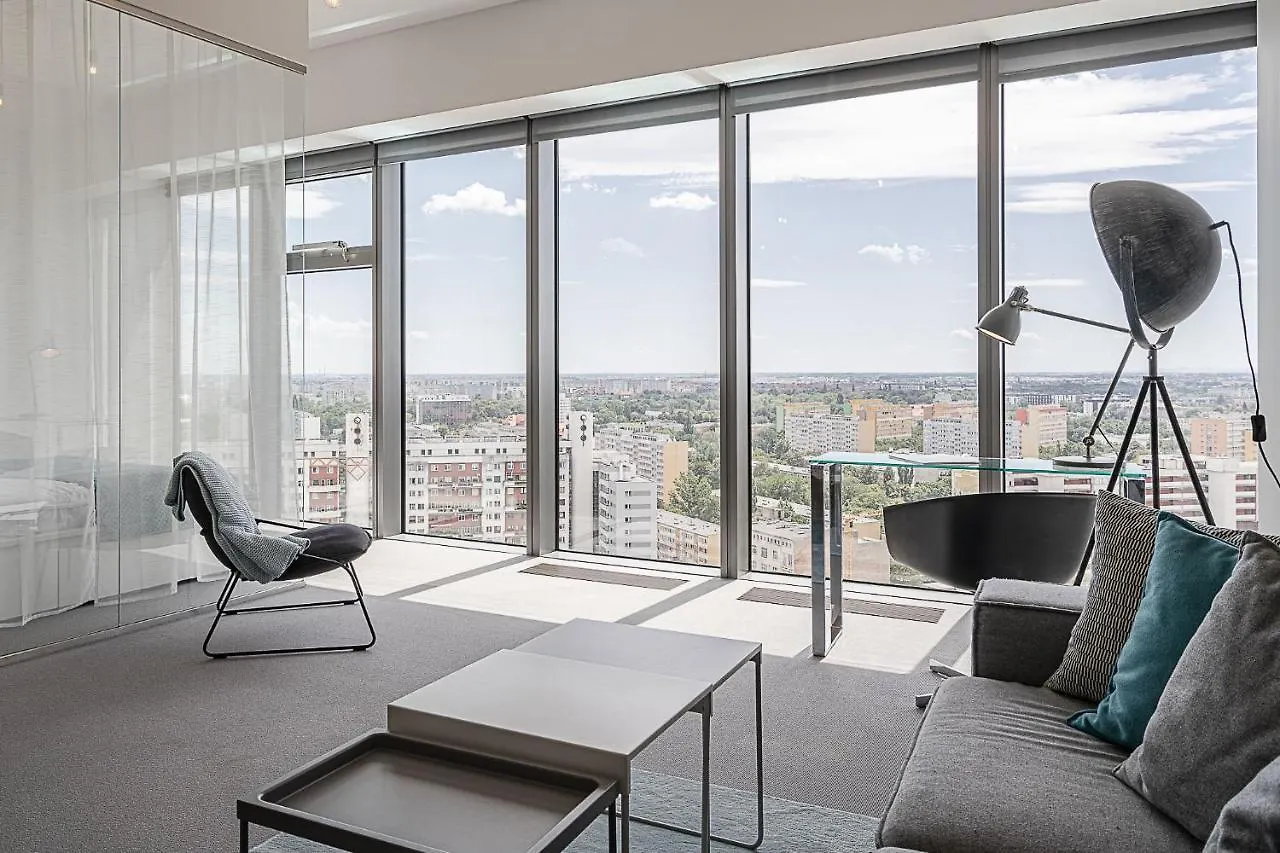 Rentplanet - Apartament Sky Tower 弗罗茨瓦夫 公寓